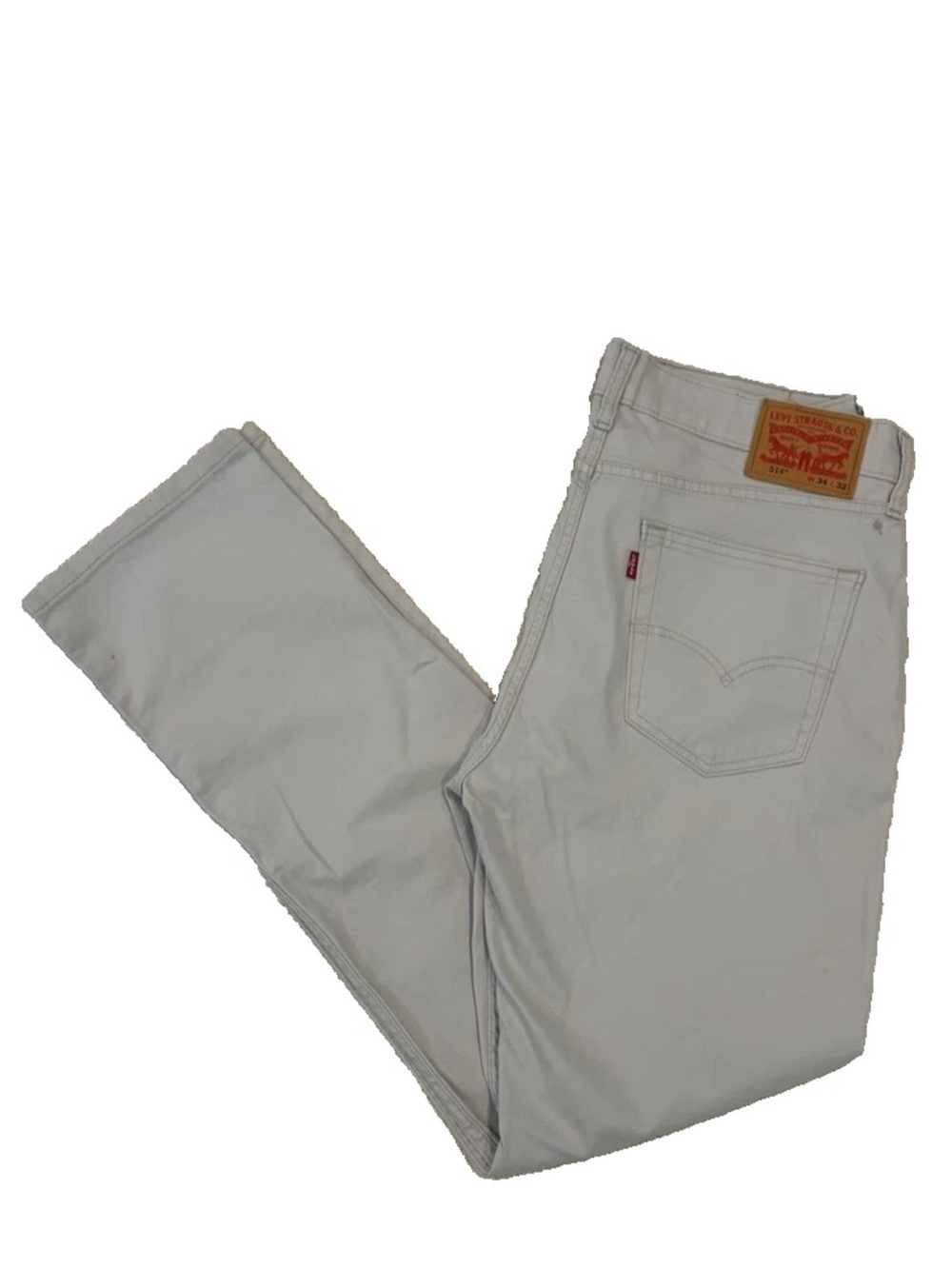 Levi's Men's 514 Light Bone Straight Jeans